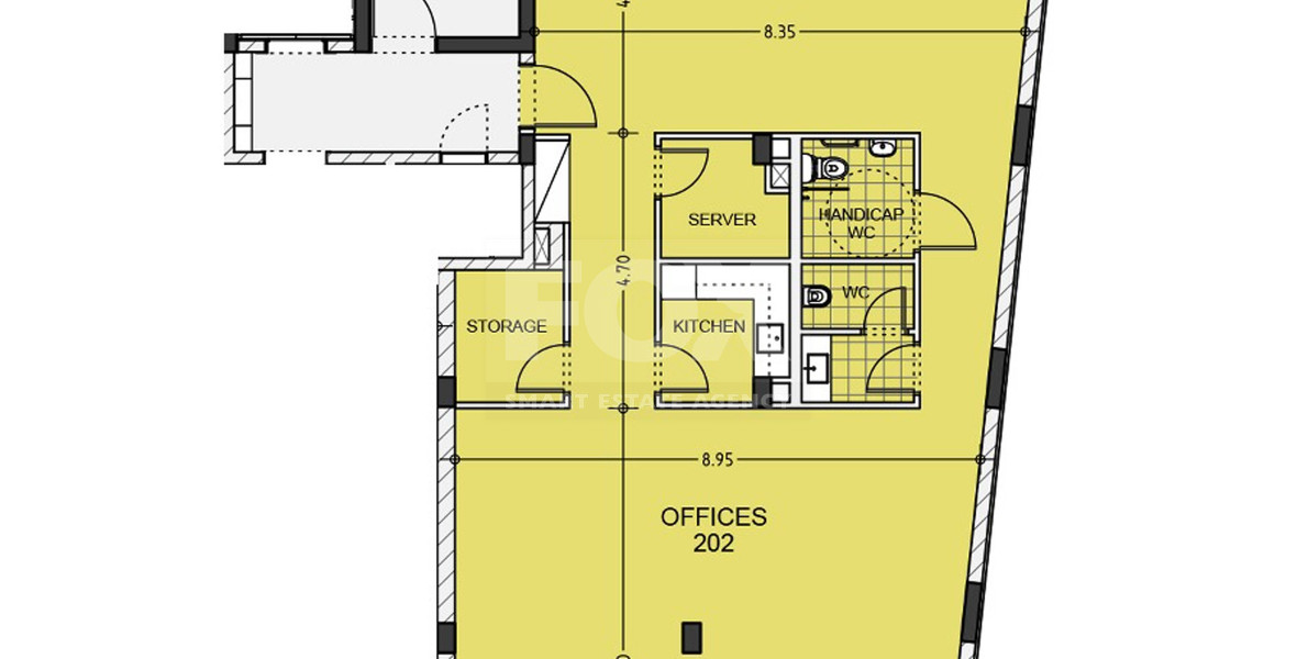 Office Unit in Future 6-Floor Business Building For Sale in Molos,Central Limassol