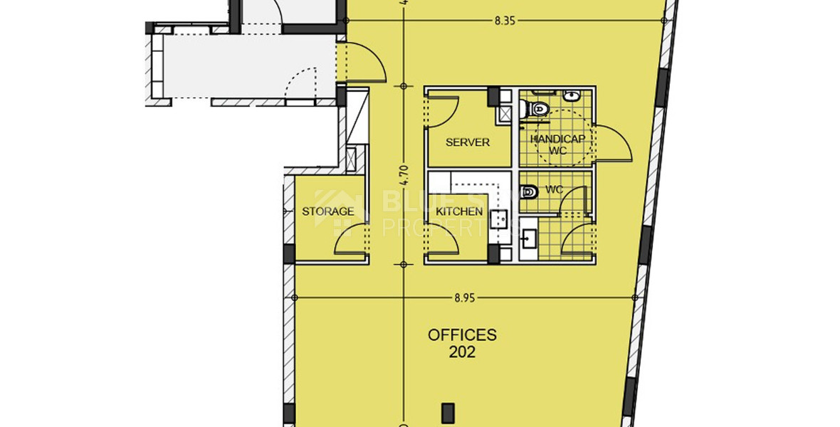 Office Unit in Future 6-Floor Business Building For Sale in Molos,Central Limassol