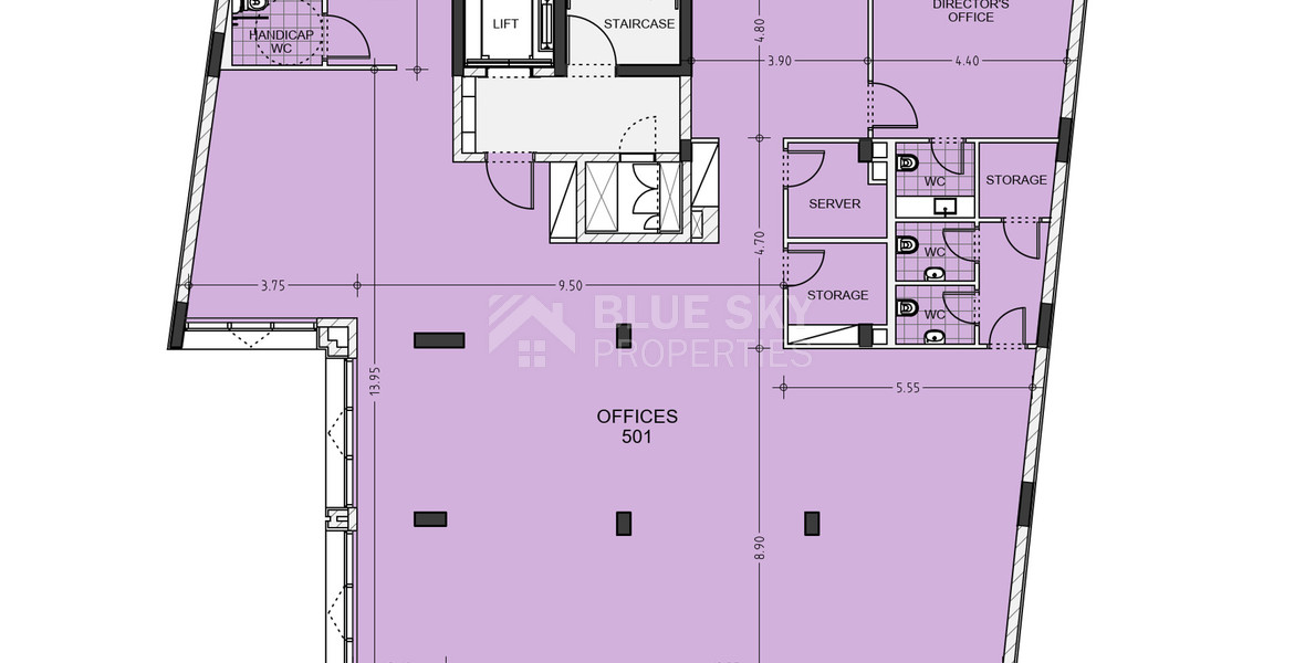 Large Office Space for Sale in a 6-Storey Building, Molos, Limassol
