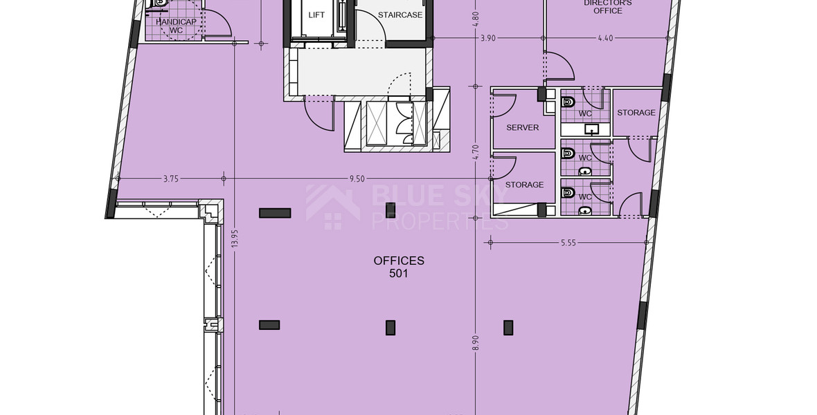 Large Office Space for Sale in a 6-Storey Building, Molos, Limassol
