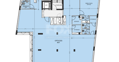 Large Office Unit Featuring Rooftop Garden Access For Sale in Molos, Limassol