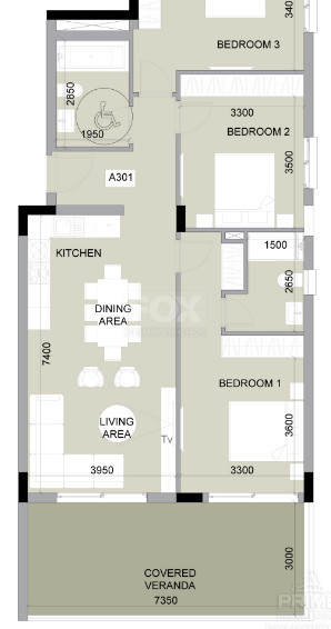 For Sale 3 Bedroom Apartment in Potamos Germasogeia, Limassol