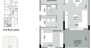 For sale 2 Bedroom Apartment in Potamos Germasogeia, Limassol