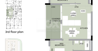 For Sale Modern Two Bedroom Apartment in Vibrant Germasogeia Area