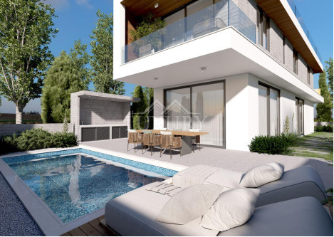 For sale modern three bedroom detached Villas plus one room extra  in Geroskipou – Ayia Marinouda, Paphos