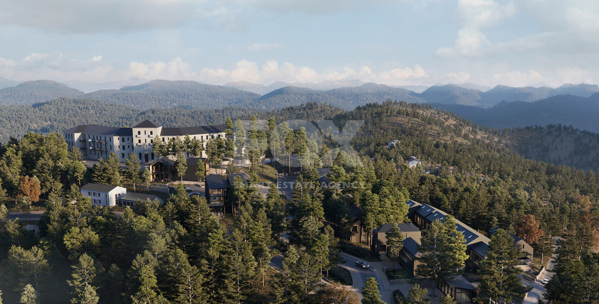 Modern Studio Apartment For Sale in Peaceful Mountain Prodromos,Limassol.