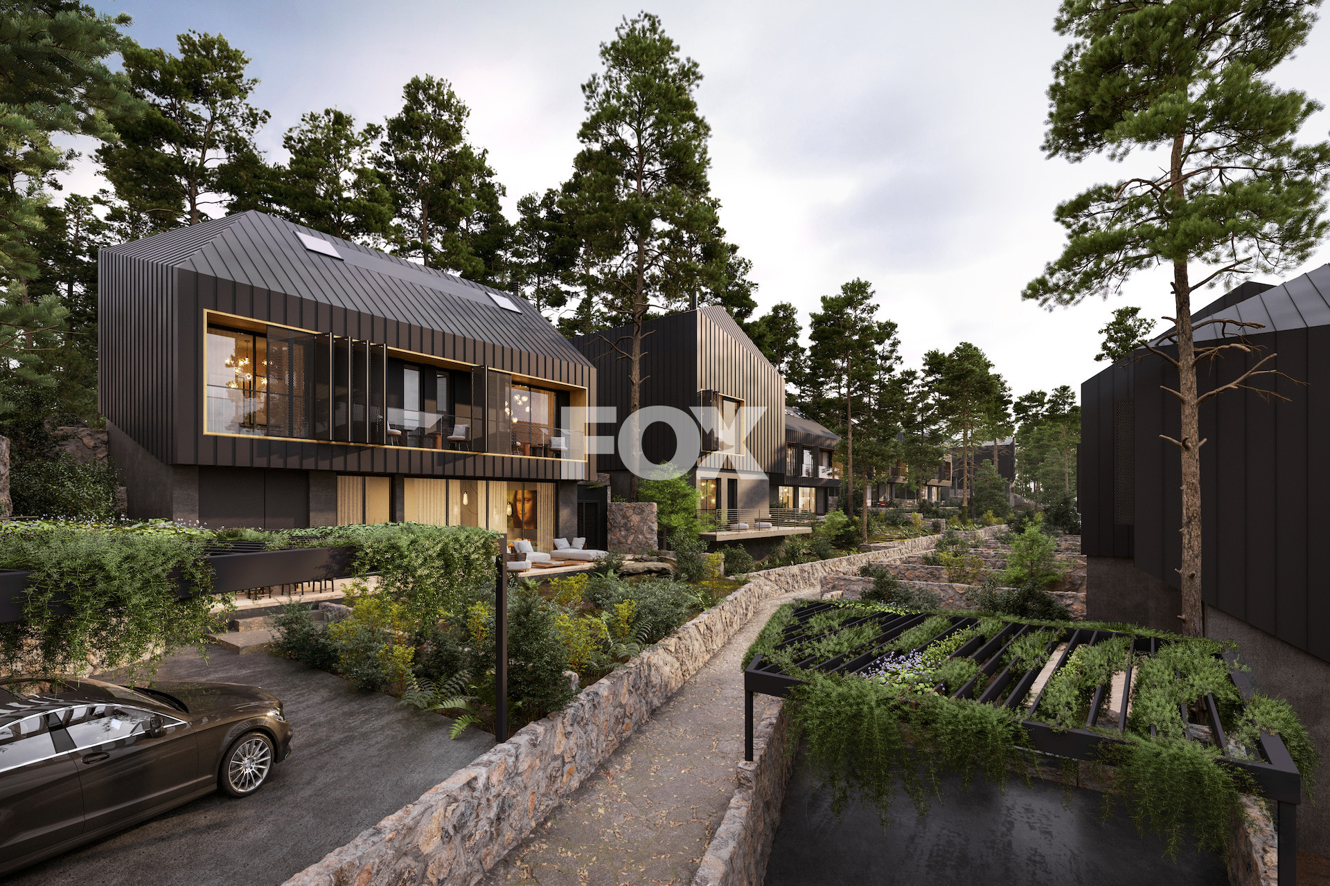 Дуплекс 3 спальни 228 м² Продромос, Кипр