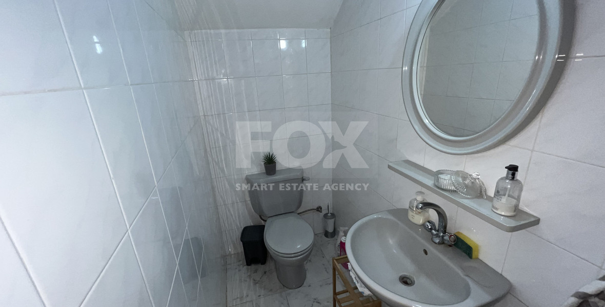 For Sale Two-Story Stone House with Yard at the Heart of Parekklisia