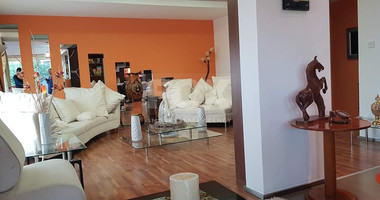 Four bedroom luxury detached villa with private gym for rent in Ypsonas Limassol