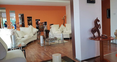 Luxury Four bedroom luxury detached villa with private gym for sale in Ypsonas