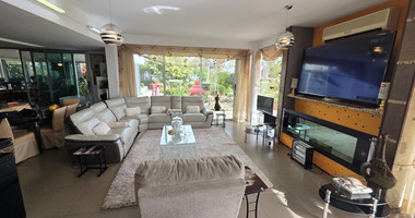 Luxury Four bedroom luxury detached villa with private gym for sale in Ypsonas