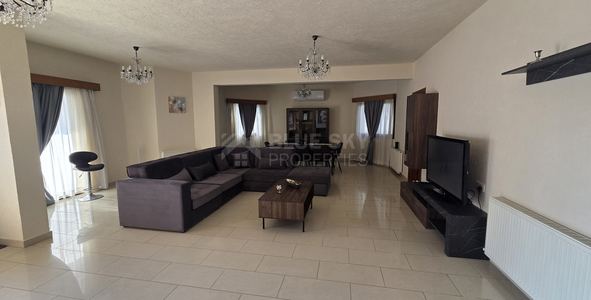 Three plus one  bedroom Semi-detached House for rent in Ekali Limassol