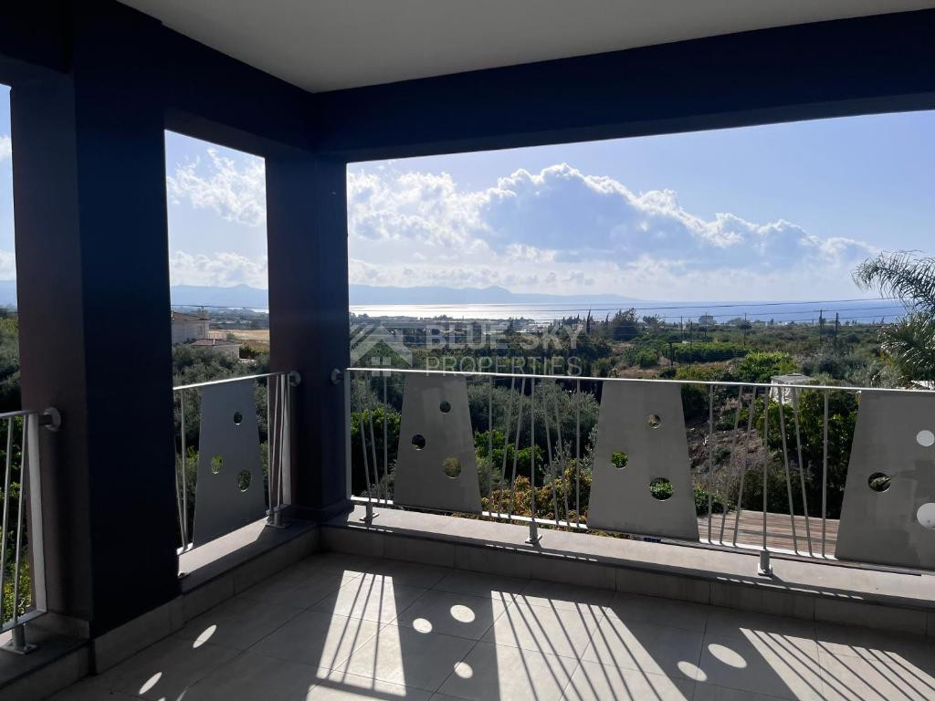 Five  Bedroom Sea View Villa for sale at Argaka