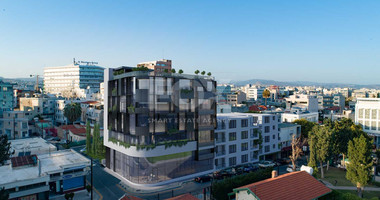 Modern Commercial Building with Rooftop Garden & Indoor Greenery For Rent in Agia Zoni,Limassol