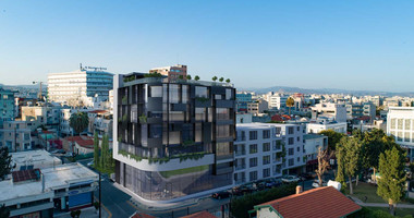 Modern Commercial Building with Rooftop Garden & Indoor Greenery For Rent in Agia Zoni,Limassol