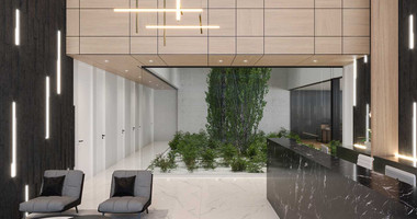 Modern Commercial Building with Rooftop Garden & Indoor Greenery For Rent in Agia Zoni,Limassol