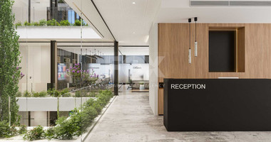 Modern Commercial Building with Rooftop Garden & Indoor Greenery For Rent in Agia Zoni,Limassol