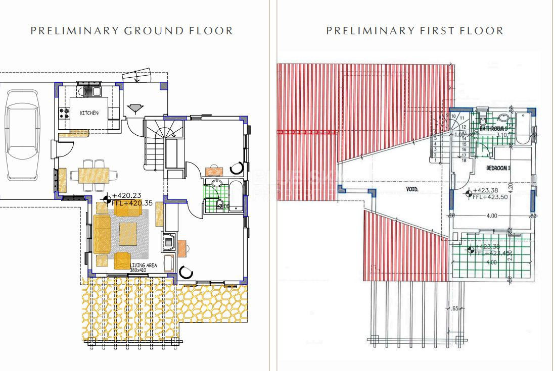 Two Storey Villa with three bedrooms for sale in Souni-Zanakia
