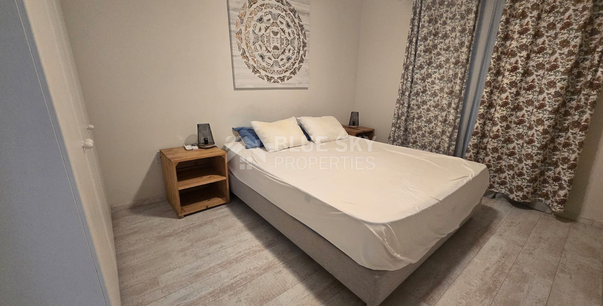 Two bedroom furnished apartment for rent near the sea, Amathountas, Limassol