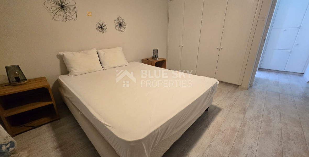 Two bedroom furnished apartment for rent near the sea, Amathountas, Limassol