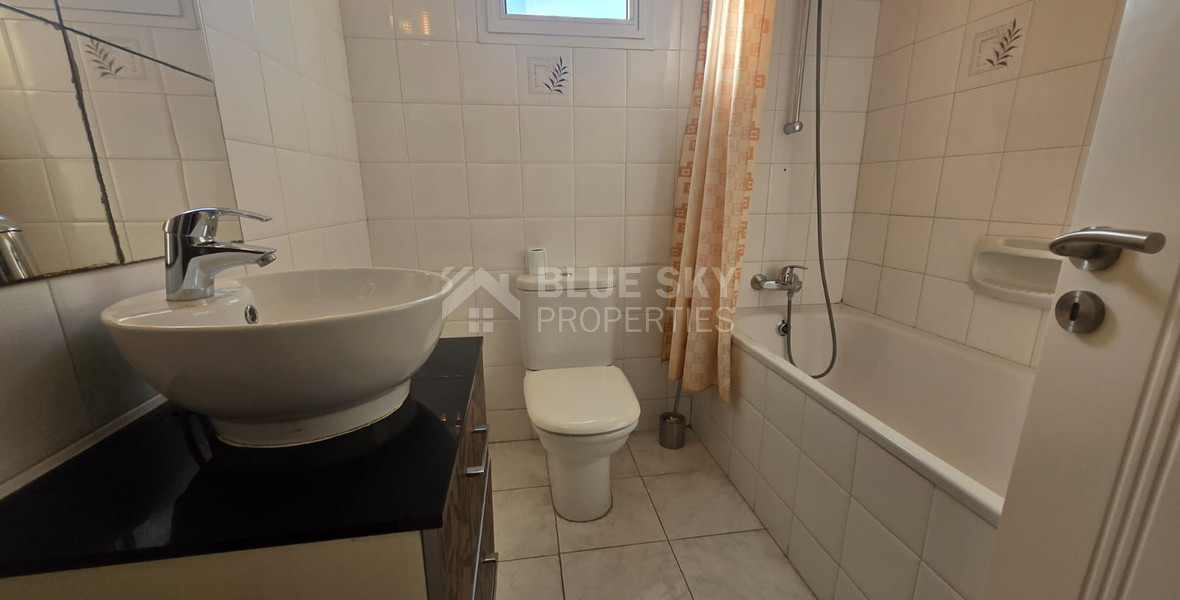 Two bedroom furnished apartment for rent near the sea, Amathountas, Limassol