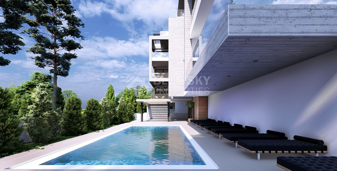 Amazing 3+1 Bedroom Penthouse with Roof Garden & Private Pool for sale in Potamos Germasogeia
