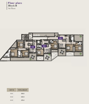 Modern two bedroom apartment for sale in Germasogeia tourist area, Limassol