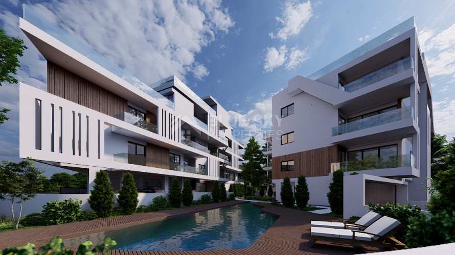 Modern one bedroom apartment for sale in Germasogeia tourist area, Limassol