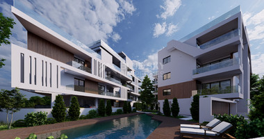 Modern one bedroom apartment for sale in Germasogeia tourist area, Limassol