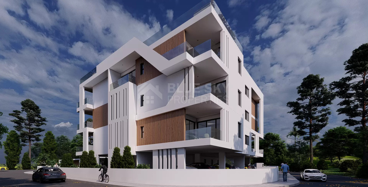 Elegant 3+1 Bedroom Penthouse with Expansive Private Roof Garden for sale in Germasogeia tourist area, Limassol