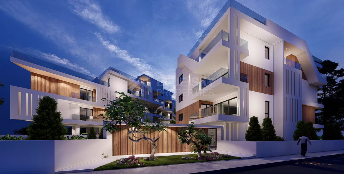 Elegant 3+1 Bedroom Penthouse with Expansive Private Roof Garden for sale in Germasogeia tourist area, Limassol