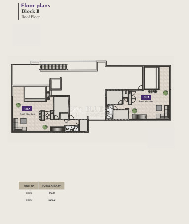 Modern three bedroom penthouse with roof garden, private pool in Germasogeia tourist area, Limassol