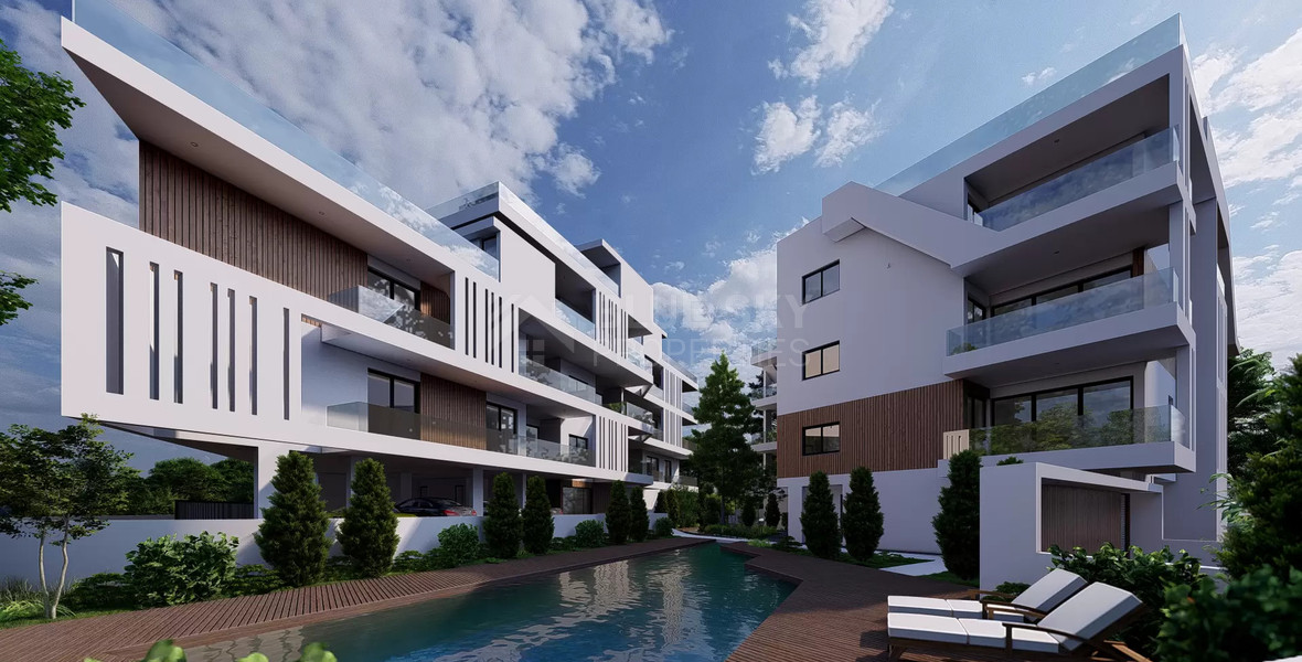 Exquisite 3+1 Bedroom Penthouse with Expansive Roof Garden for sale in Germasogeia tourist area, Limassol