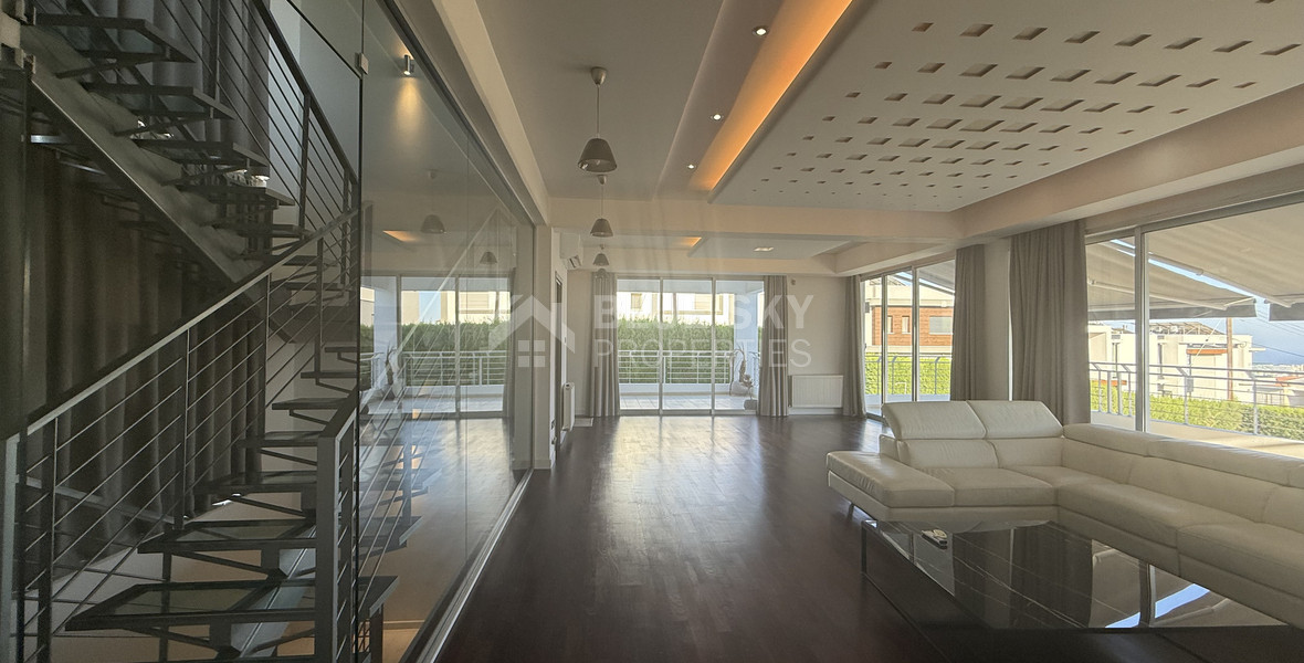 For Sale Modern Villa with Panoramic Sea Views in Prime Central Location with easy access to schools and all amenities