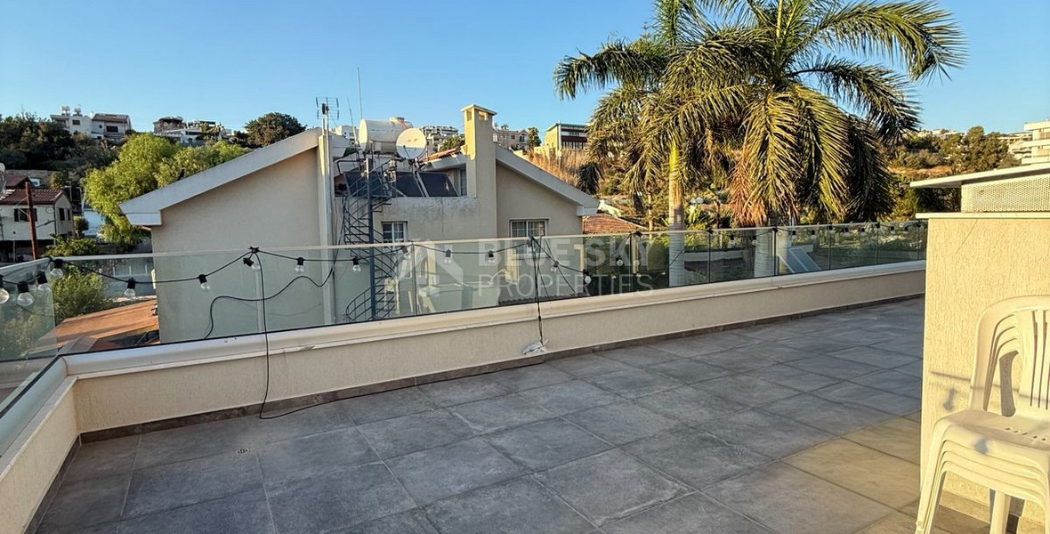 Full-Floor Two-Bedroom Apartment for sale in Agia Fyla: Sea-View & Big Verandas
