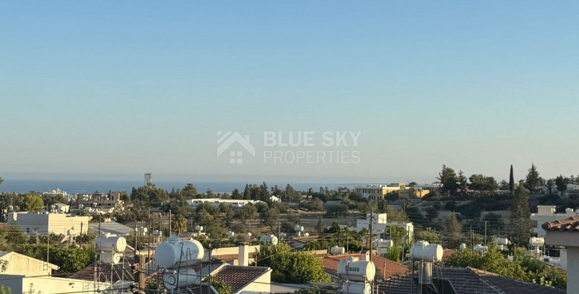 Full-Floor Two-Bedroom Apartment for sale in Agia Fyla: Sea-View & Big Verandas