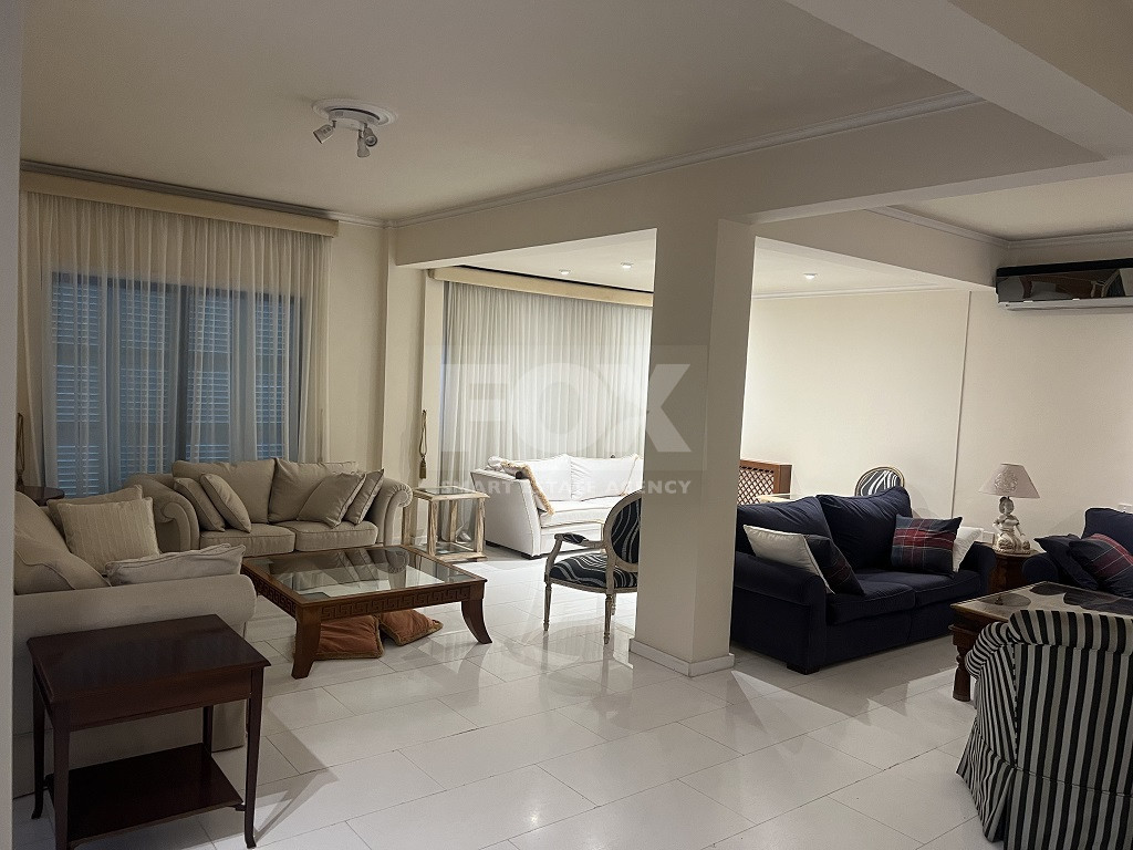 Four bedroom apartment with sea view for rent in Agios Tychonas tourist area , Limassol