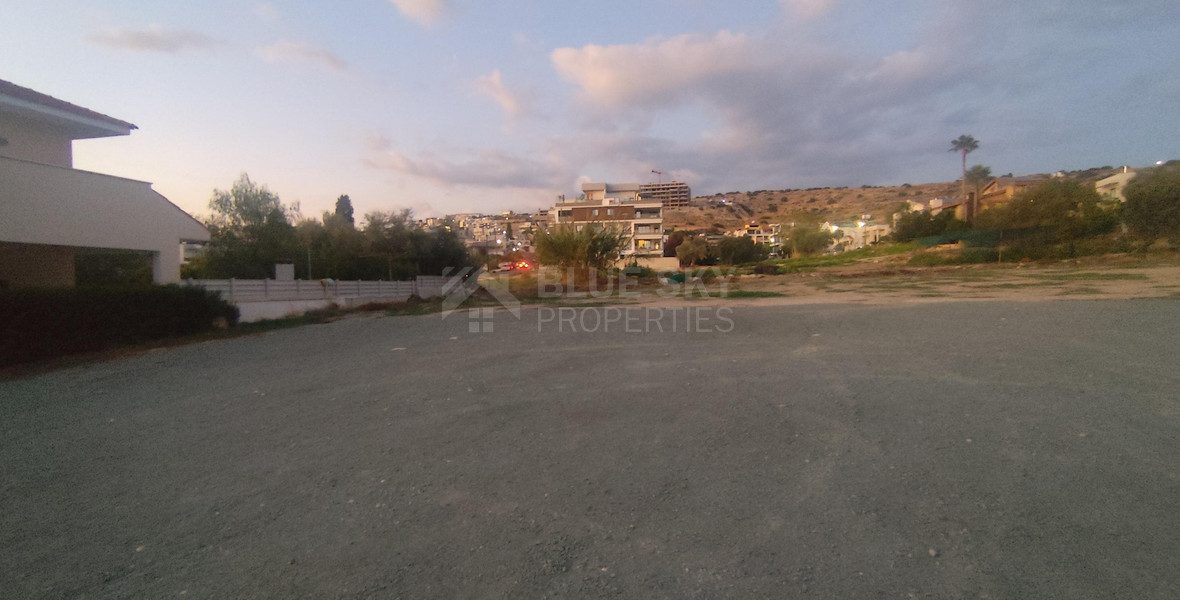 Residential Plot for Sale in Agia Filaxi, Limassol – Near Mediterranean Hospital