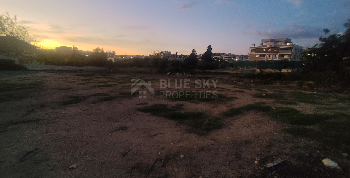 Residential Plot for Sale in Agia Filaxi, Limassol – Near Mediterranean Hospital