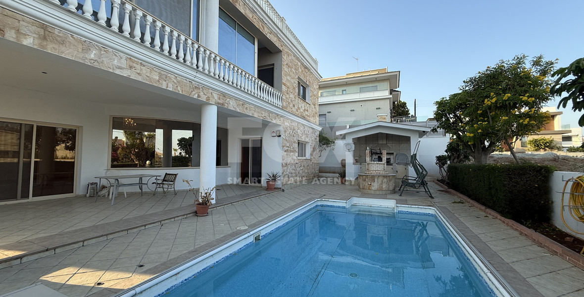 FOR RENT LARGE SIX BEDROOM VILLA WITH SWIMMING POOL AND SEPARATE GUEST AREA IN AGIOS ATHANASIOS.