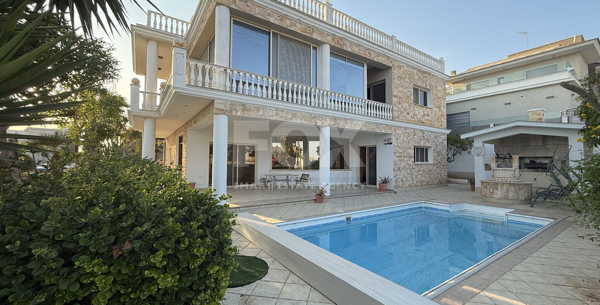 FOR RENT LARGE SIX BEDROOM VILLA WITH SWIMMING POOL AND SEPARATE GUEST AREA IN AGIOS ATHANASIOS.