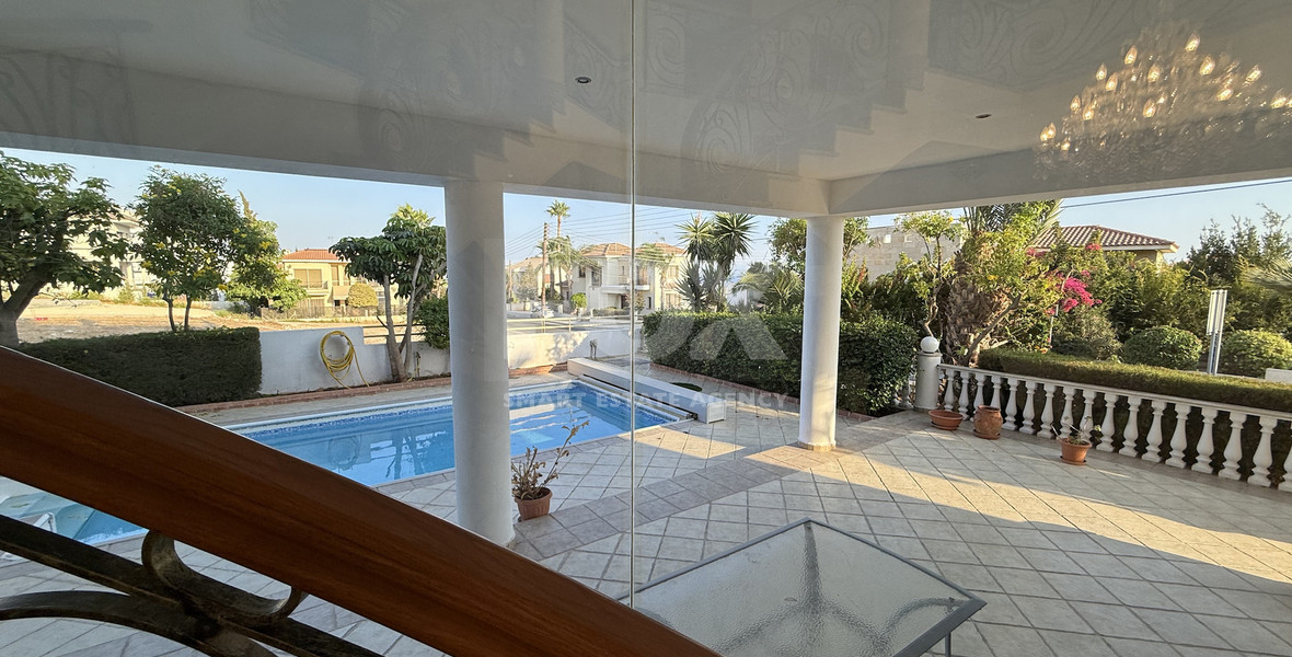 FOR RENT LARGE SIX BEDROOM VILLA WITH SWIMMING POOL AND SEPARATE GUEST AREA IN AGIOS ATHANASIOS.