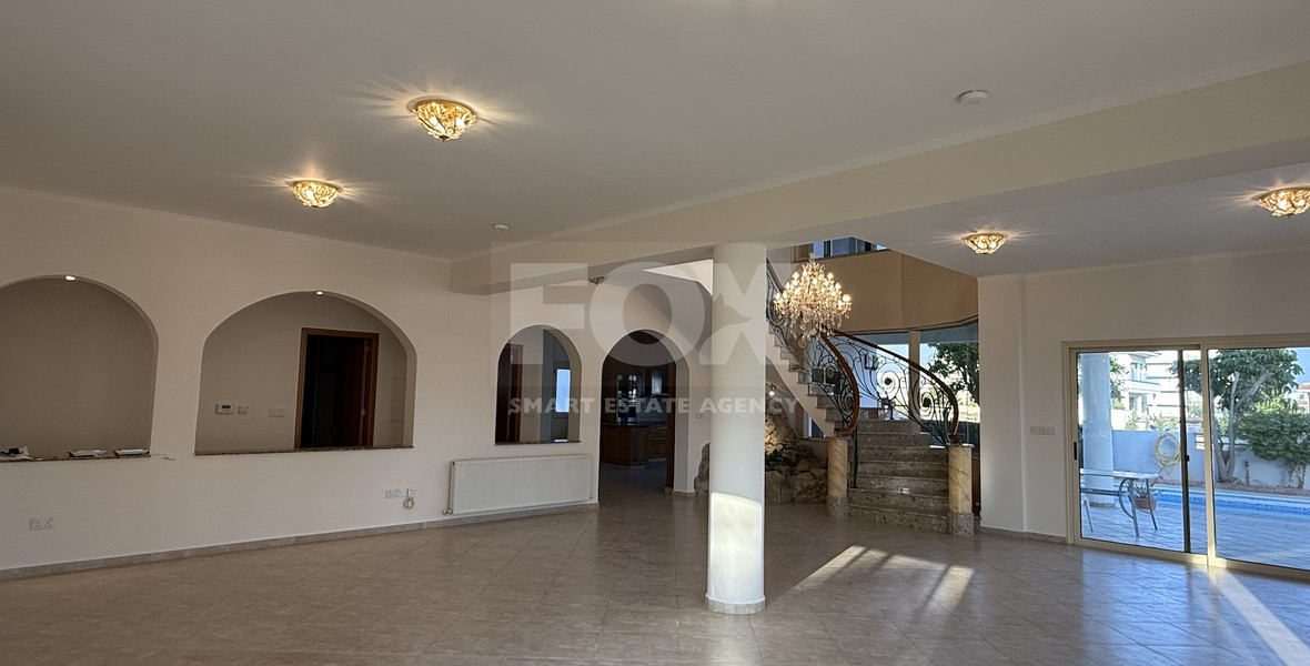 FOR RENT LARGE SIX BEDROOM VILLA WITH SWIMMING POOL AND SEPARATE GUEST AREA IN AGIOS ATHANASIOS.