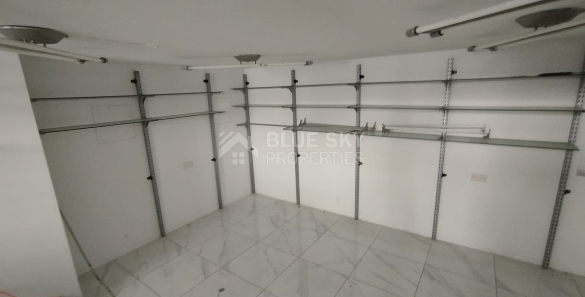 Spacious Unfurnished Shop for Rent in the Heart of Kato Pafos