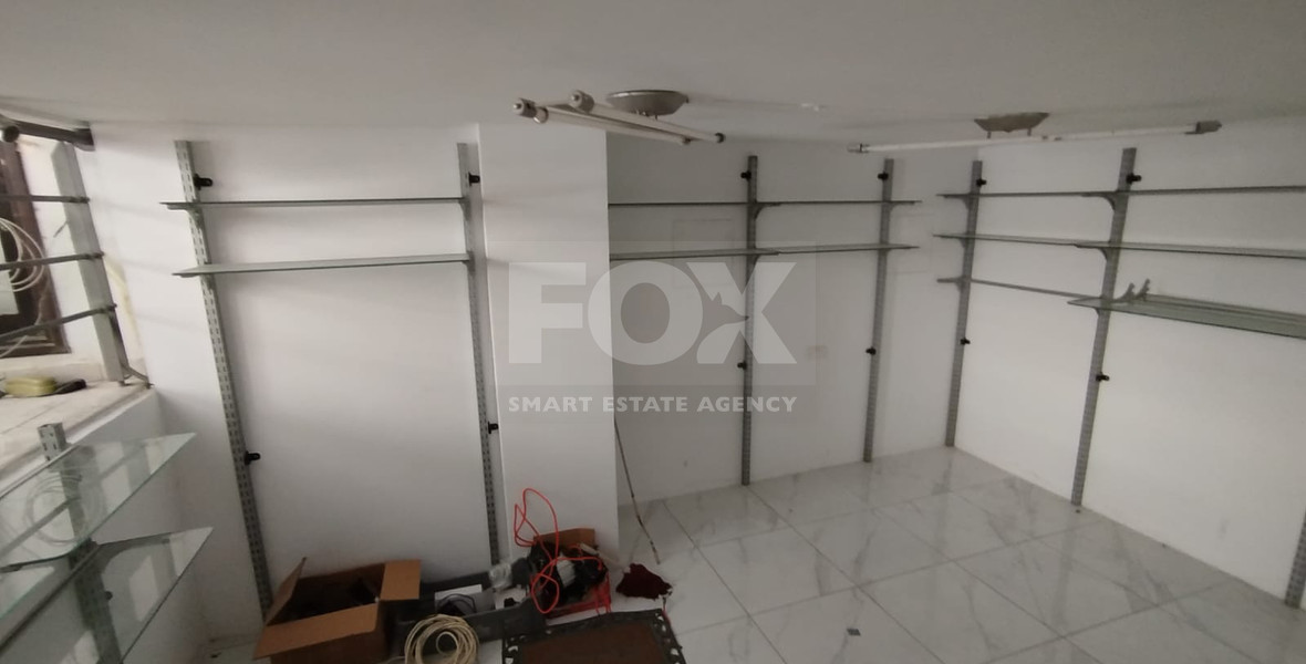 Spacious Unfurnished Shop for Rent in the Heart of Kato Pafos