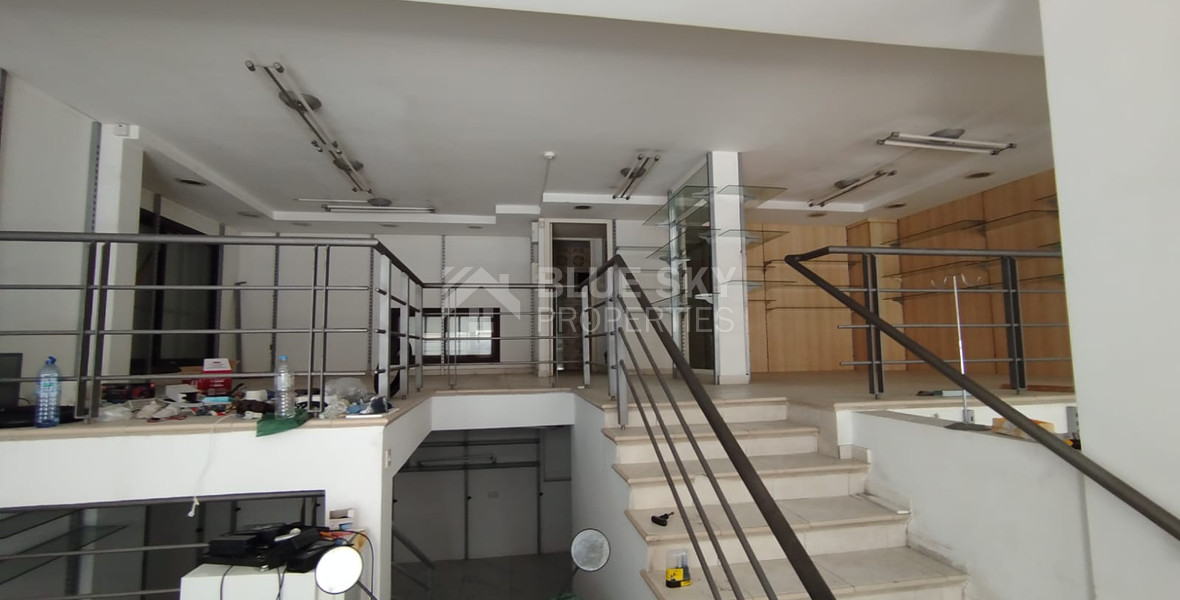 Spacious Unfurnished Shop for Rent in the Heart of Kato Pafos