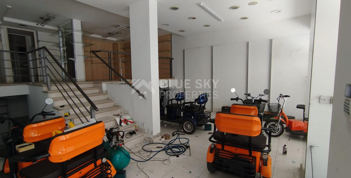 Spacious Unfurnished Shop for Rent in the Heart of Kato Pafos