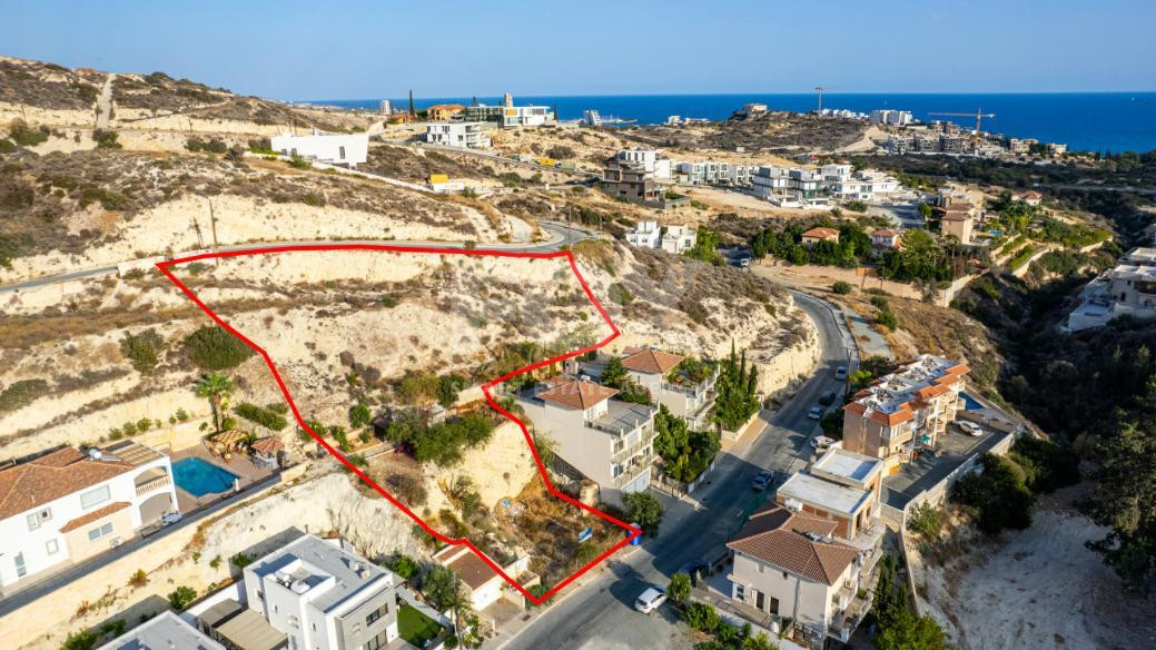 Unutilized building density in Agios Tychonas, Limassol