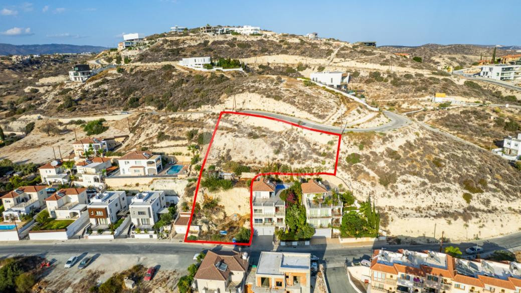 Unutilized building density in Agios Tychonas, Limassol