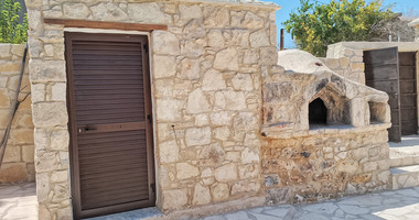 Traditional, Stone Built, Four Bedroom House for Rent in Tranquil Kritou Tera